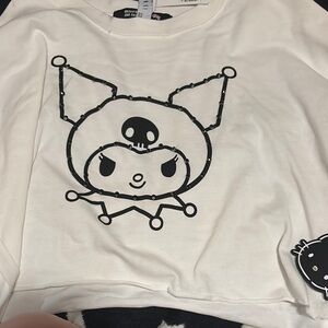 White Kuromi Sweatshirt